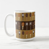 Mug Spatule Colorée Ustensiles de Cuisine (Gauche)