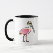 Mug Spatule rose mignonne (Gauche)