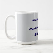 MUG SPEAK OUT FOURTH OF JULY (Gauche)