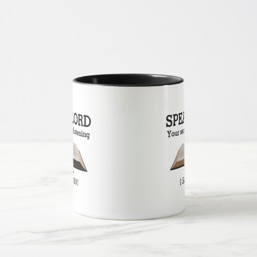 Mug SPEAK PERSONNALISÉ SEIGNEUR Christian (Centre)