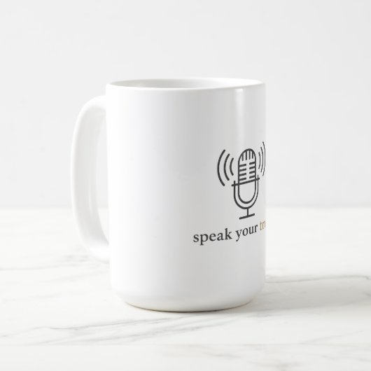 Mug Speak Your Truth Formula  (Devant gauche)