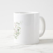 Mug Spécial Aquarelle Fleurale Eucalyptus (Devant droit)