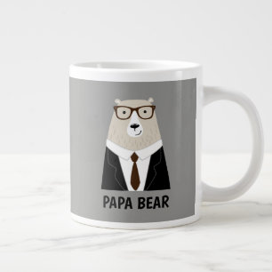 Mug spécial cadeau de la fête des pères Ourson Pap