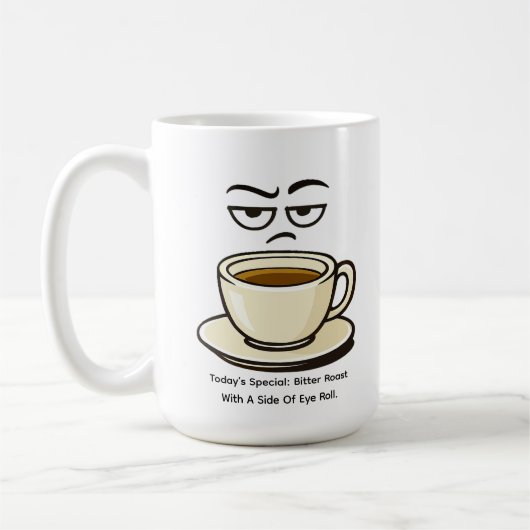 Mug Spécial du jour : Torréfaction amère (Gauche)