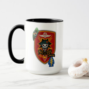 Mug Special Forces SOG Vietnam vétérans de guerre patc