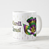 Mug Spécial Masque de Mardi Gras (Devant droit)