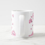 Mug Spécial Ourson Mignon – Rose & Noir (Dos)