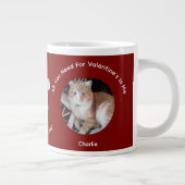 Mug Spécial Photo de Chat de la Saint-Valentin (Droite)