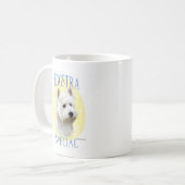 Mug Spécial Westie Eggstra (Devant gauche)