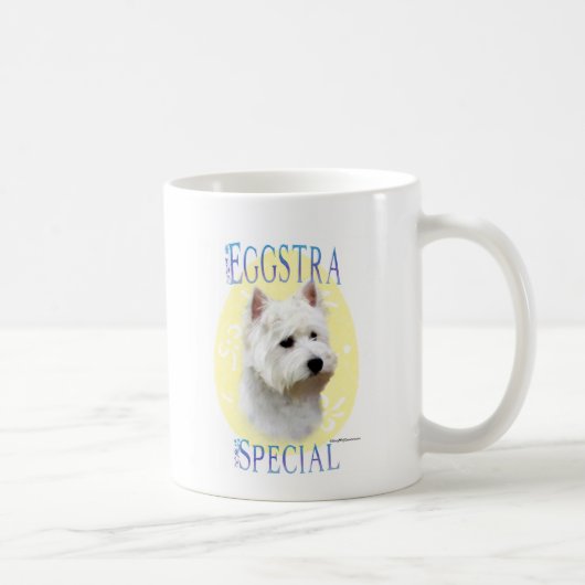 Mug Spécial Westie Eggstra (Droite)