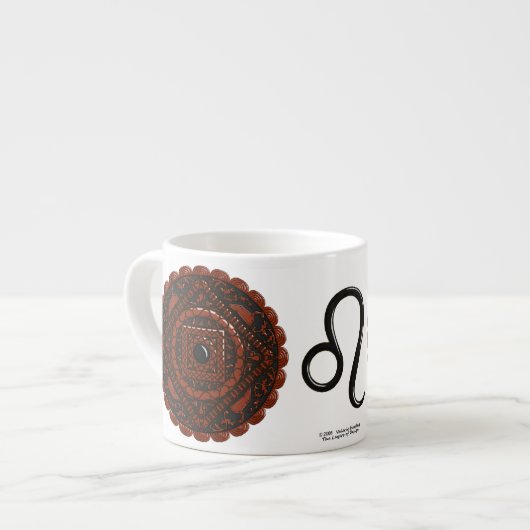 Mug spécialisé Leo Mandala (Devant gauche)