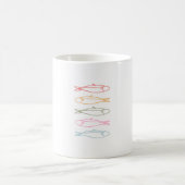Mug spécialisé logo sardines pour cafés (Centre)