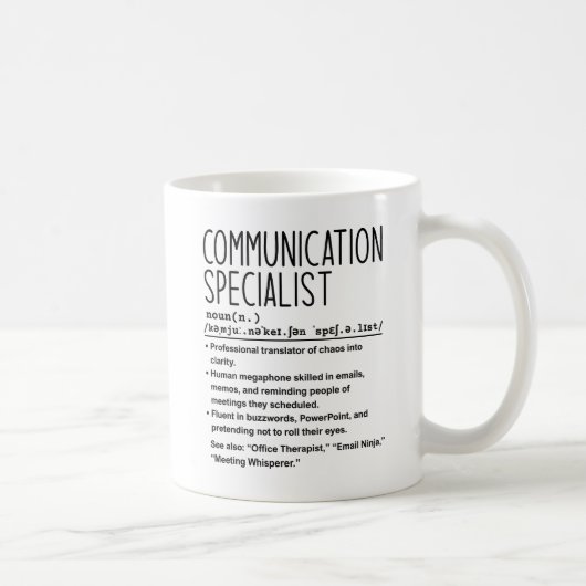 Mug Spécialiste de la communication (Droite)