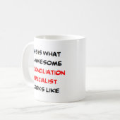 Mug spécialiste de la réconciliation, génial (Devant gauche)