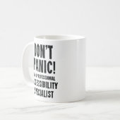 Mug Spécialiste de l'accessibilité (Devant gauche)
