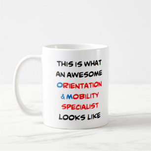 Mug spécialiste de l'orientation et de la mobilité