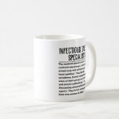 Mug Spécialiste des maladies infectieuses (Devant droit)