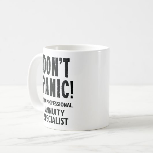 Mug Spécialiste des pensions (Devant gauche)