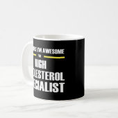 Mug Spécialiste du cholestérol élevé (Devant gauche)
