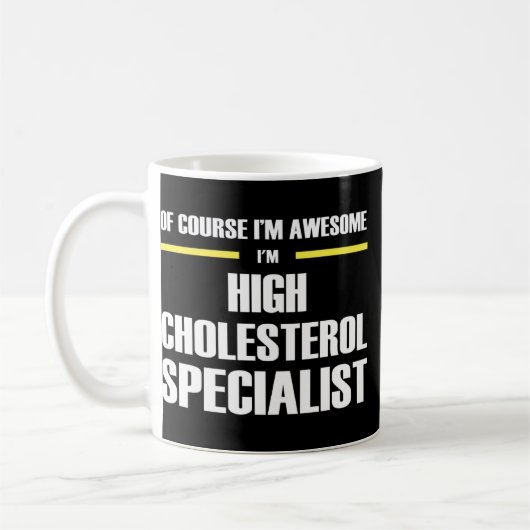 Mug Spécialiste du cholestérol élevé (Gauche)