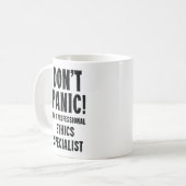 Mug Spécialiste en éthique (Devant gauche)