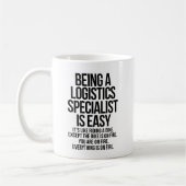 Mug Spécialiste en logistique (Gauche)