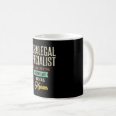 Mug Spécialiste parajuridique (Devant droit)