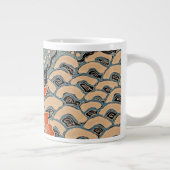 Mug spécialité batik Blue Wave of Culture (Droite)