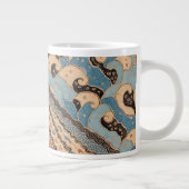 Mug Spécialité Batik Océan Bleu (Droite)