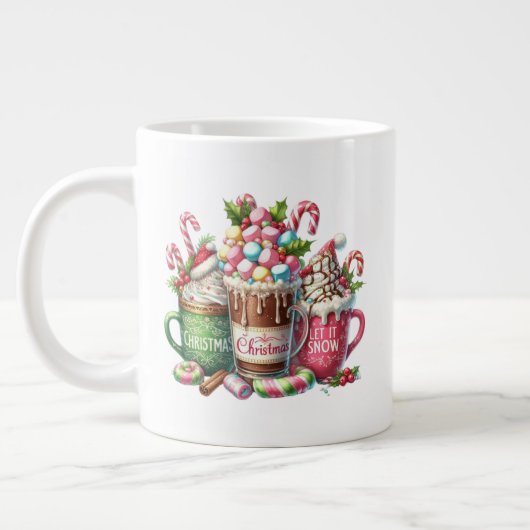 Mug Spécialité des friandises de Noël (Gauche)