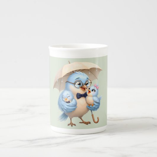 Mug Spécialité Fête des Pères Oiseau (Devant)