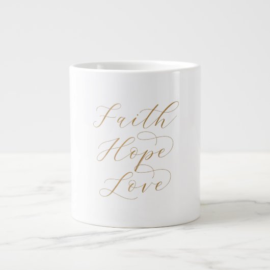 Mug Spécialité Foi Espoir Amour (Devant)