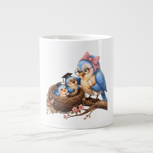 Mug Spécialité Oiseau de Remise des Diplômes Migno (Devant)