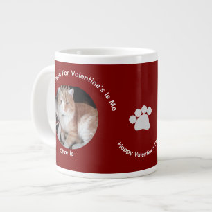 Mug Spécialité Photo d'Amour de Chat de la Saint-V
