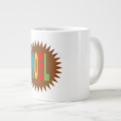 Mug Specialty Jumbo blanche SOLEIL NOEL (Devant droit)