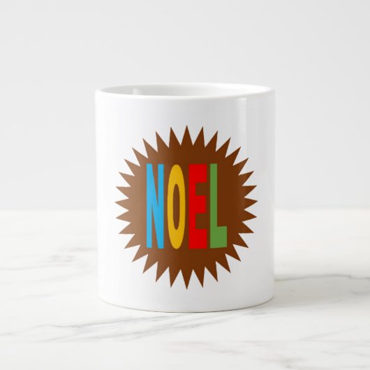 Mug Specialty Jumbo blanche SOLEIL NOEL (Devant)