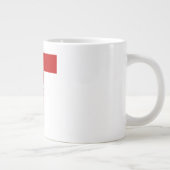 Mug Specialty Jumbo blanche TENNIS (Droite)