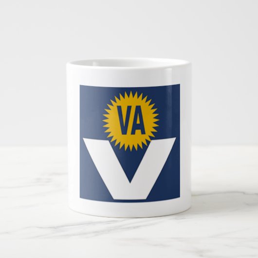 Mug Specialty Jumbo blanche VIRGINIA VICTORY (Devant)