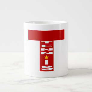 Mug Specialty Jumbo BlanTENNIS Extra Grote Beker