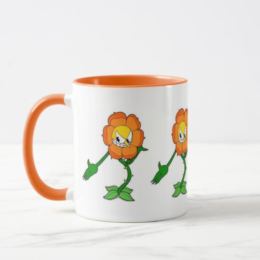 Mug Spectacle de la tête de lit - Carnation de cagney  (Gauche)