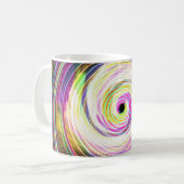 Mug Spectaculaire cosmique blanc tourbillon (Devant gauche)
