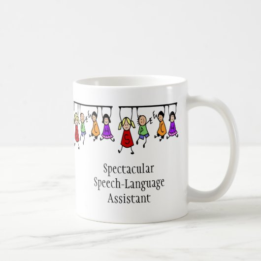 Mug Spectaculaire orthophonique-assistant enfants mign (Droite)