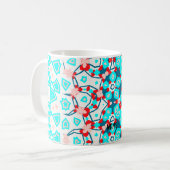 Mug Spectaculaire rouge, jaune et bleu (Devant gauche)
