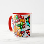 Mug Spectre de douceur : Jelly Beans in Technicolor (Devant gauche)