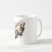Mug Speed Rider Collage Design (Devant droit)
