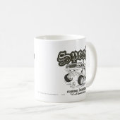 Mug SPEEDGE GONZALES™ Custom Lowriders B/W (Devant droit)
