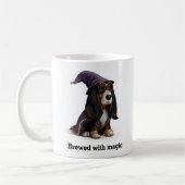 Mug Spellcasting Basset Hound Wizard Chien (Gauche)
