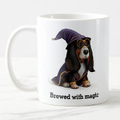 Mug Spellcasting Basset Hound Wizard Chien