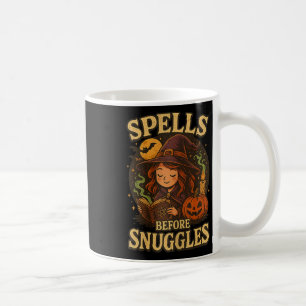 Mug Spells avant les coups sorcier Halloween Lecture F
