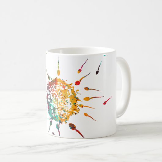 Mug Spermes et oeufs (Devant droit)